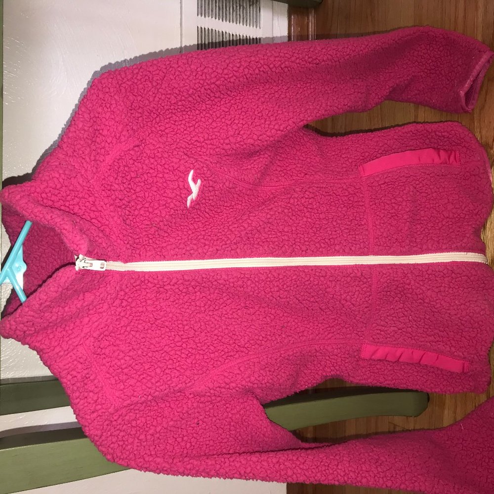 Fleece Hot Pink Hollister Jacket